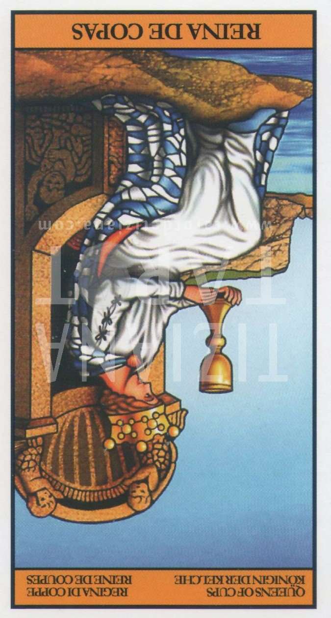 La Reina De Copas En El Tarot Tarot De Tiziana
