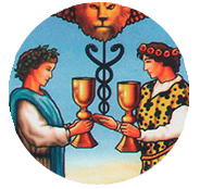 2 de Copas - Significado en el Tarot