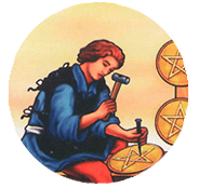 8 de Oros - Significado en el Tarot