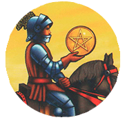 Caballero de Oros - Significado en el Tarot