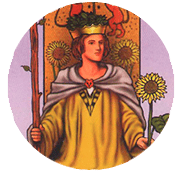 Reina de Bastos - Significado en el Tarot